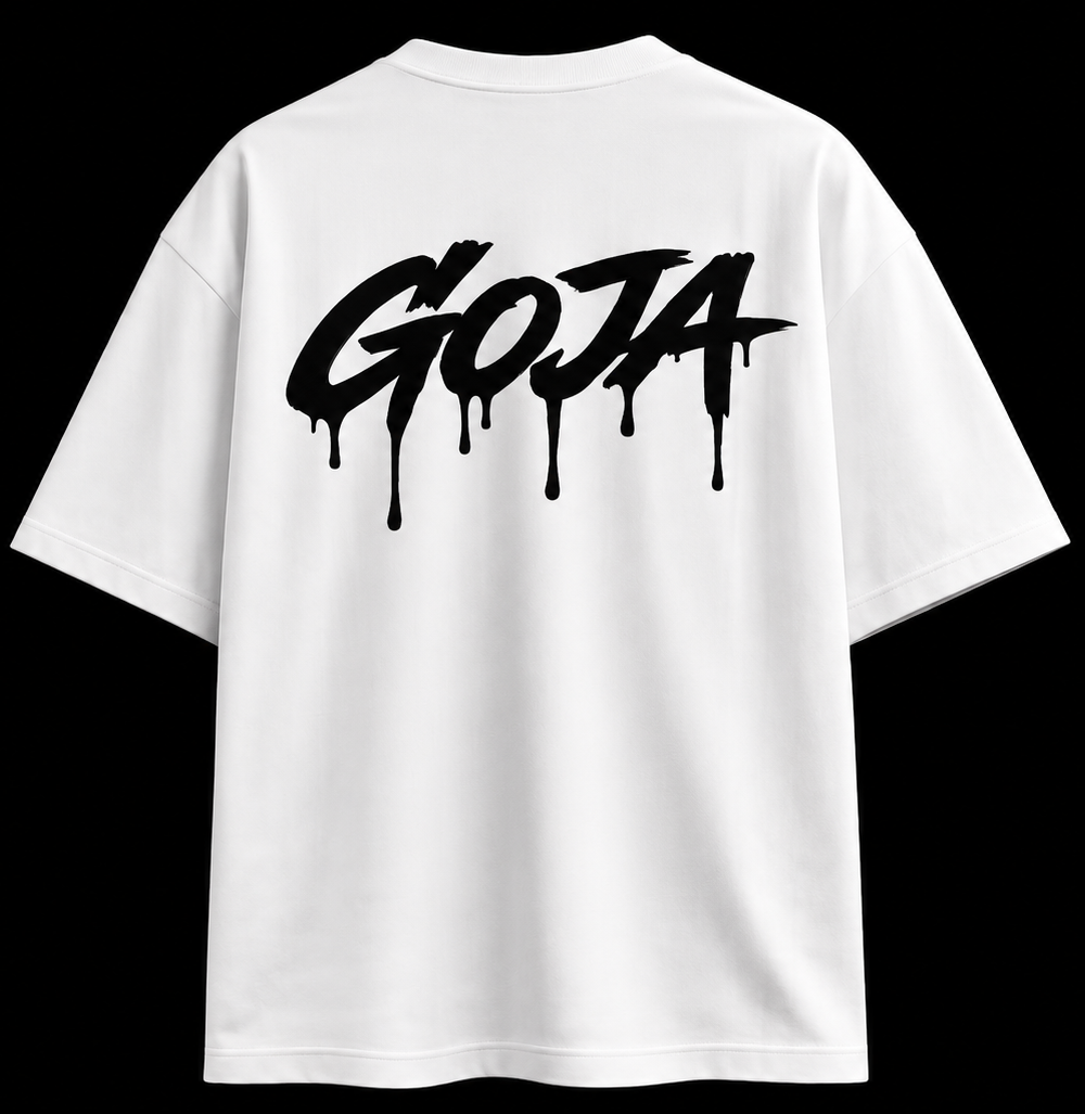Camiseta Oversize GOJA 1ra Edición (Blanca)