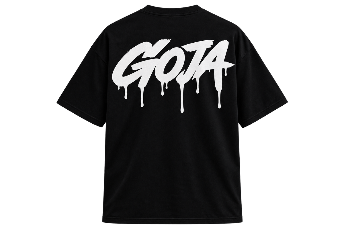 Camiseta Oversize GOJA 1ra Edición (Neggra)
