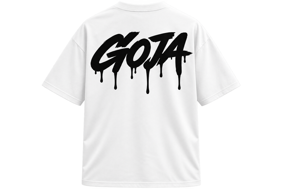 Camiseta Oversize GOJA 1ra Edición (Blanca)